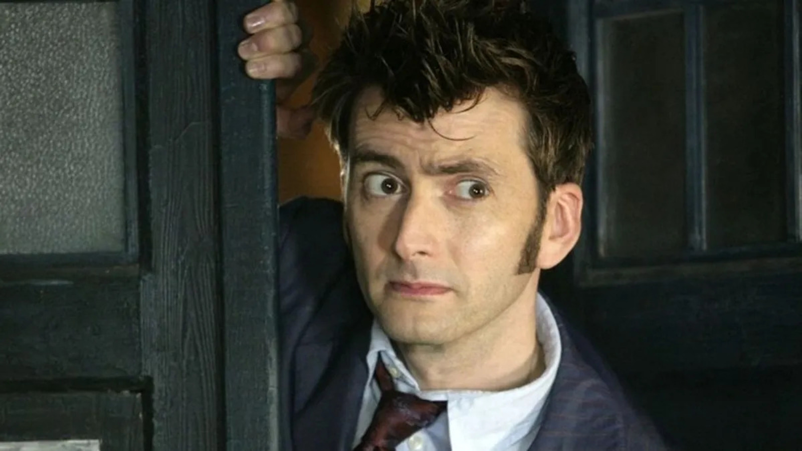 Doctor Who, David Tennant in action in this new image from the 60th anniversary specials