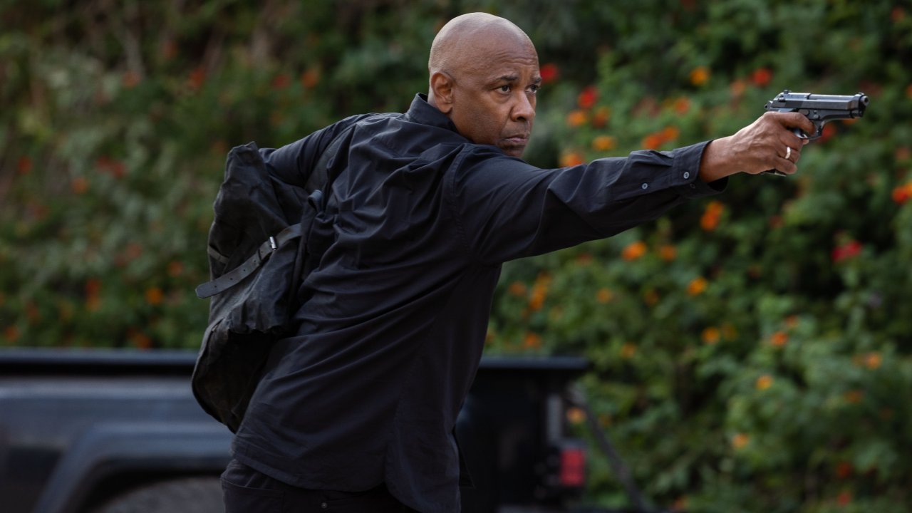 Denzel Washington in una scena di The Equalizer