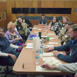 Jury Duty: una foto di scena