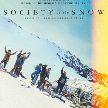 La società della neve: il poster del film