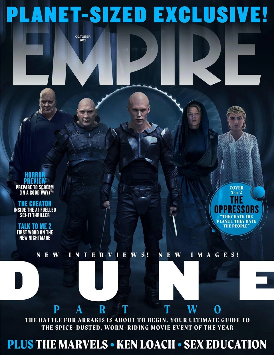 Dune Part Two Empire Magazine Cover Oppressors