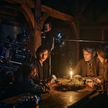 La terra promessa: una foto dal set del film