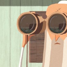 All'ombra del cipresso: un'immagine del corto d'animazione