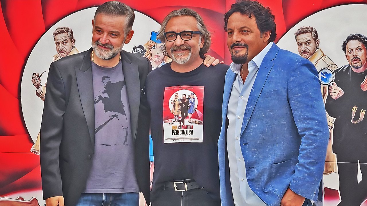 Una commedia pericolosa, Enrico Brignano: 'Un film intrigante. E che onore il poster di Casaro'