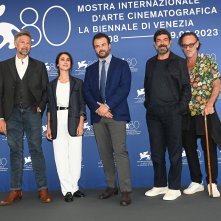 Comandante: una foto del cast alla Mostra Internazionale d’Arte Cinematografica di Venezia 80