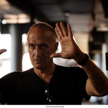 Adagio: il regista Stefano Sollima sul set