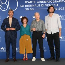 Ferrari: il cast in una foto della Mostra Internazionale d’Arte Cinematografica di Venezia 80