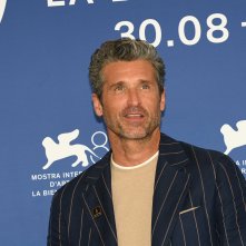 Ferrari: Patrick Dempsey durante il photocall della Mostra Internazionale d’Arte Cinematografica di Venezia 80