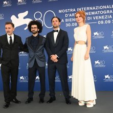 Hollywoodgate: un'immagine durante il photocall della Mostra Internazionale d’Arte Cinematografica di Venezia 80