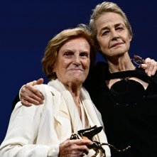 Liliana Cavani e Charlotte Rampling alla Mostra di  Venezia 2023