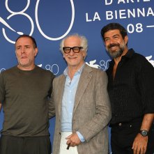 Adagio: il cast durante il photocall della Mostra d'Arte Cinematografica di Venezia 80