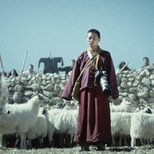 Il leopardo delle nevi: una scena del film