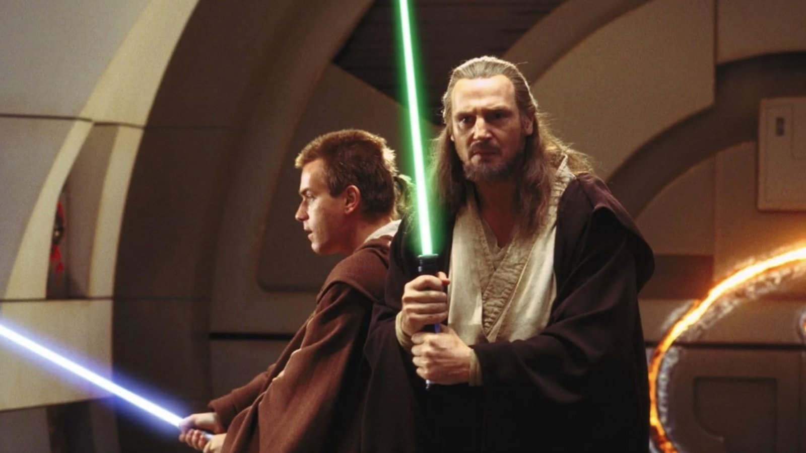 Star Wars, Liam Neeson: 'George Lucas disse a me ed Ewan McGregor di non fare il rumore delle spade laser'
