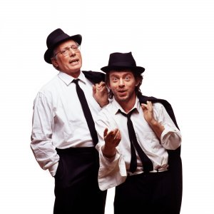 Enzo Jannacci vengo anch'io: Enzo Jannacci e Paolo Rossi in una scena del film