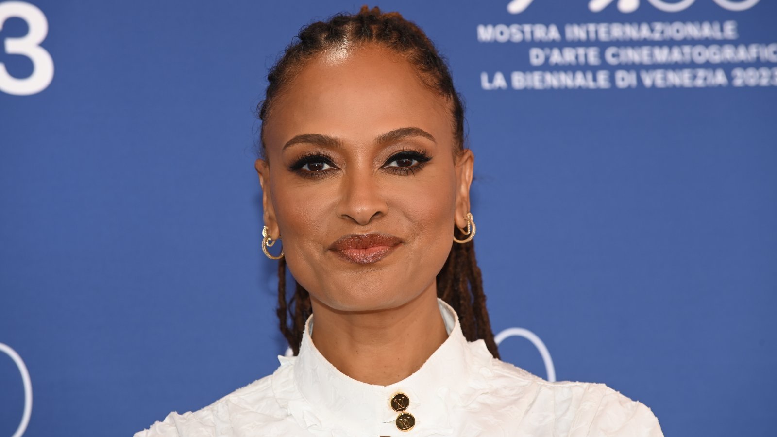 Primo piano di Ava DuVernay alla Mostra del Cinema di Venezia