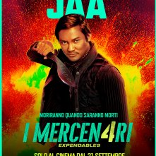 I Mercen4ri - Expendables: il character poster per Tony Jaa
