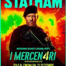 I Mercen4ri - Expendables: il character poster per Jason Statham