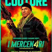I Mercen4ri - Expendables: il character poster per Randy Couture