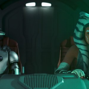 Ahsoka: Rosario Dawson in una scena del settimo episodio della serie