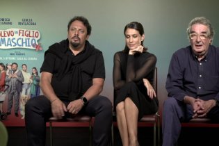 Volevo un figlio maschio: video intervista a Neri Parenti, Enrico Brignano, Giulia Bevilacqua