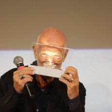 Gabriele Salvatores col premio alla carriera del Lucca Film Festival 2023