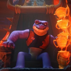 Arkie e la magia delle luci: una scena del film