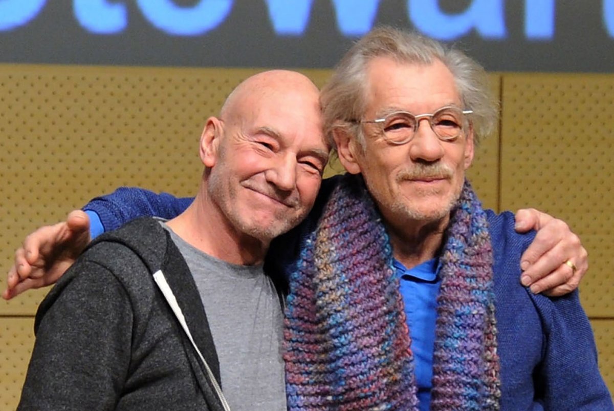Patrick Stewart: "Ian McKellen mi consigliò di rifiutare Star Trek, ma poi si è ricreduto"