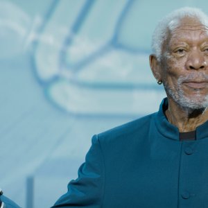 57 Secondi: Morgan Freeman in una scena del film
