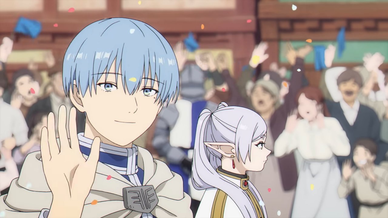 Una scena di Frieren