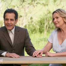 Monk: una foto di Tony Shalhoub e Melora Hardin