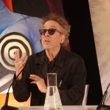 Tim Burton inaugura la mostra Il mondo di Tim Burton a Torino