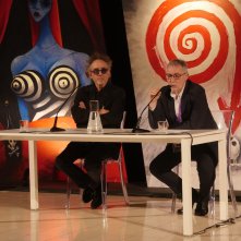 Tim Burton inaugura la mostra Il mondo di Tim Burton a Torino