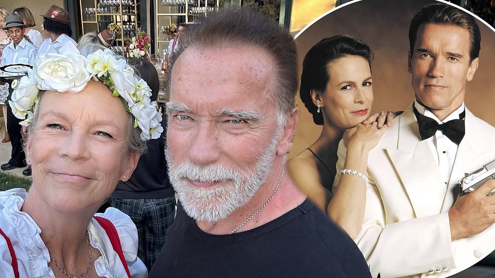 True Lies: Jamie Lee Curtis e Arnold Schwarzenegger celebrano la reunion a un evento di beneficenza