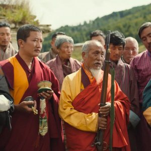 The Monk and the Gun: una foto del film