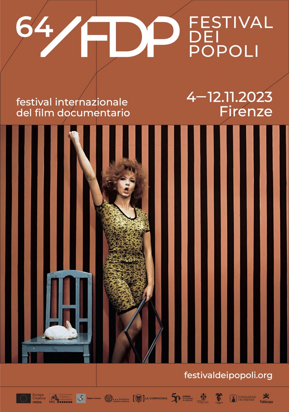 Manifesto 64 Festival Dei Popoli 70X100 1