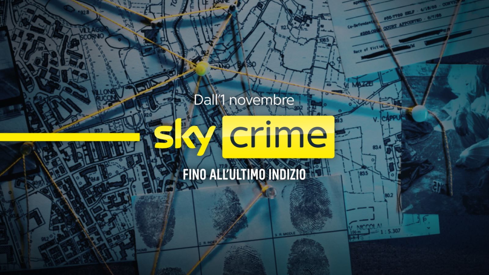 Sky Crime: nasce il nuovo canale dedicato alla cronaca italiana e straniera