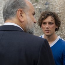 Eravamo bambini: Romano Reggiani e Massimo Popolizio in una scena del film