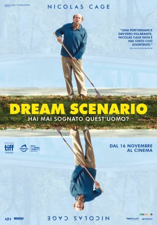 Dream Scenario: il poster italiano del film con Nicolas Cage