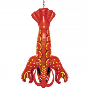 Jeff Koons. Un ritratto privato: Lobster dalla serie 'Popeye' Alluminio policromo e catena in acciaio verniciato 2003