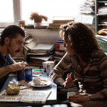 Palazzina LAF: Michele Riondino e Vanessa Scalera in una foto del film