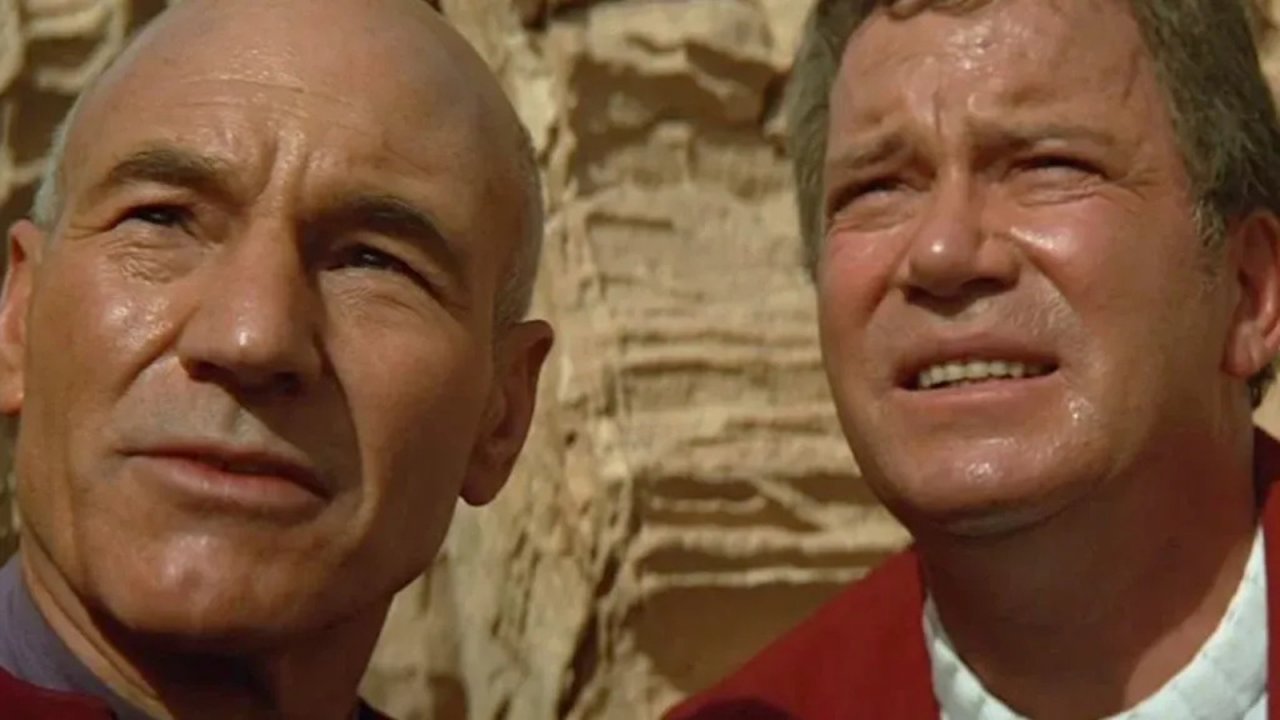 Star Trek: Generazioni, Patrick Stewart deluso da William Shatner, 'ma alla fine è stato piacevole'