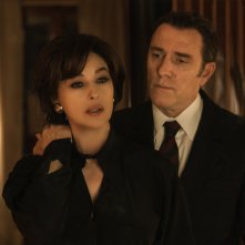 Diabolik - Chi sei?: Monica Bellucci e Valerio Mastandrea in una foto