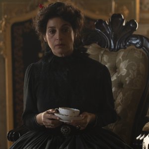 I Leoni di Sicilia: Donatella Finocchiaro in una scena della serie