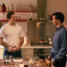 Nuovo Olimpo: Alvise Rigo e Damiano Gavino in una scena del film