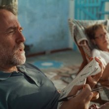 Troppo azzurro: Valerio Mastandrea in una scena del film