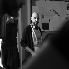 Dall'alto di una fredda torre: il regista Francesco Frangipane sul set