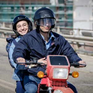 Per Elisa - Il caso Claps: Gianmarco Saurino e Ludovica Ciaschetti in una scena della serie Rai