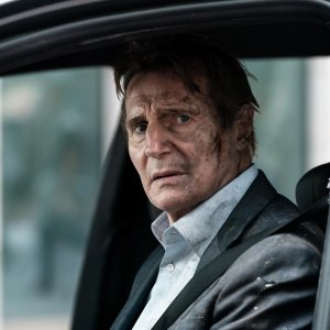 Retribution: Liam Neeson in una scena del film