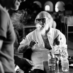 Roma, santa e dannata: Roberto D'Agostino in una foto