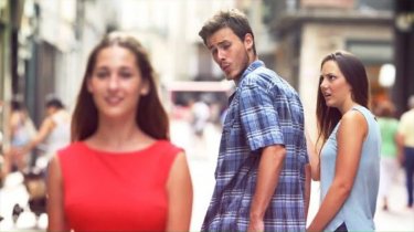 Upload 3 Meme Distracted Boyfriend